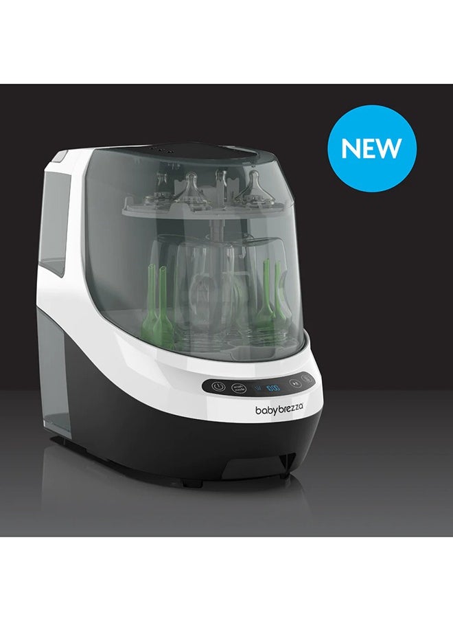 Baby Brezza Bottle Washer Pro - Baby Bottle Washer, Sterilizer + Dryer - All in One Machine Cleans Bottles, Pump Parts, & Sippy Cups - Replaces Hand Washing, Bottle Brushes and Drying Racks