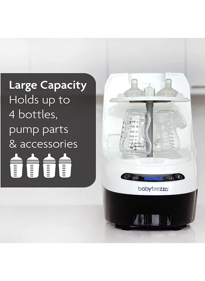 Baby Brezza Bottle Washer Pro - Baby Bottle Washer, Sterilizer + Dryer - All in One Machine Cleans Bottles, Pump Parts, & Sippy Cups - Replaces Hand Washing, Bottle Brushes and Drying Racks