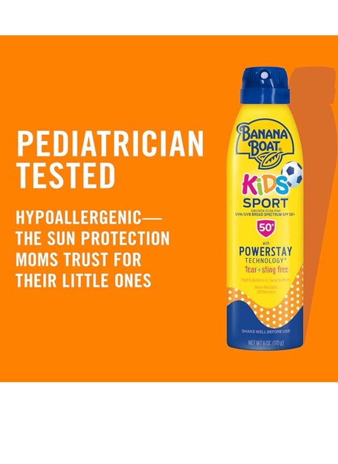 Banana Boat Kids Sport Tear-Free Sunscreen Spray