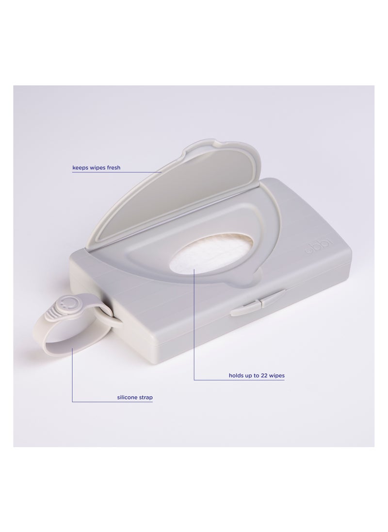 Ubbi - OTG Wipes Dispenser Gray