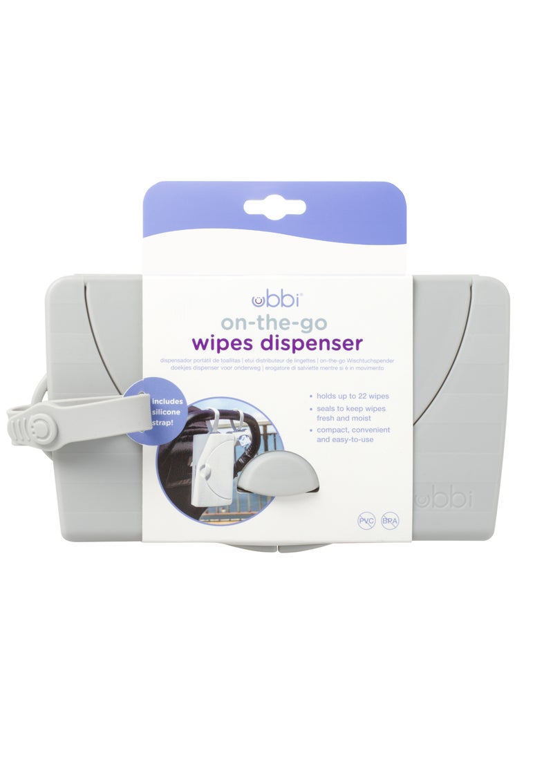 Ubbi - OTG Wipes Dispenser Gray