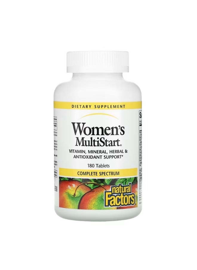 Women's MultiStart 180 Tablets