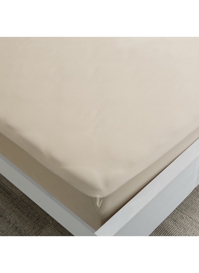 Essential Cotton Super King Fitted Sheet 200 x 200 x 36 cm