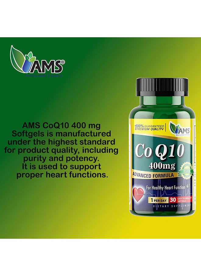 CoQ10 400 mg Softgels 30's