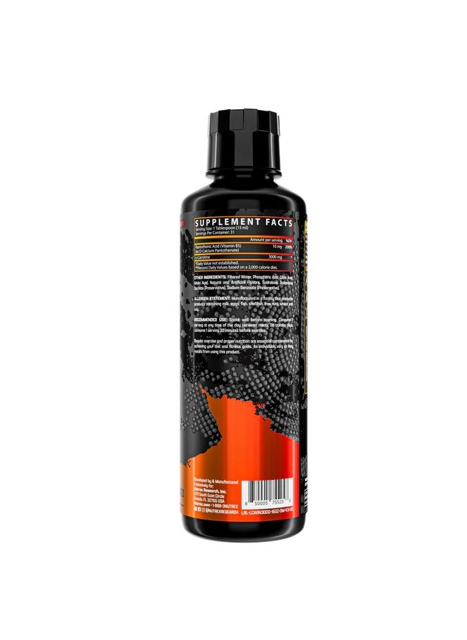 Nutrex Research Carnitine Liquid 3000, Strawberry and Watermelon 465 ml