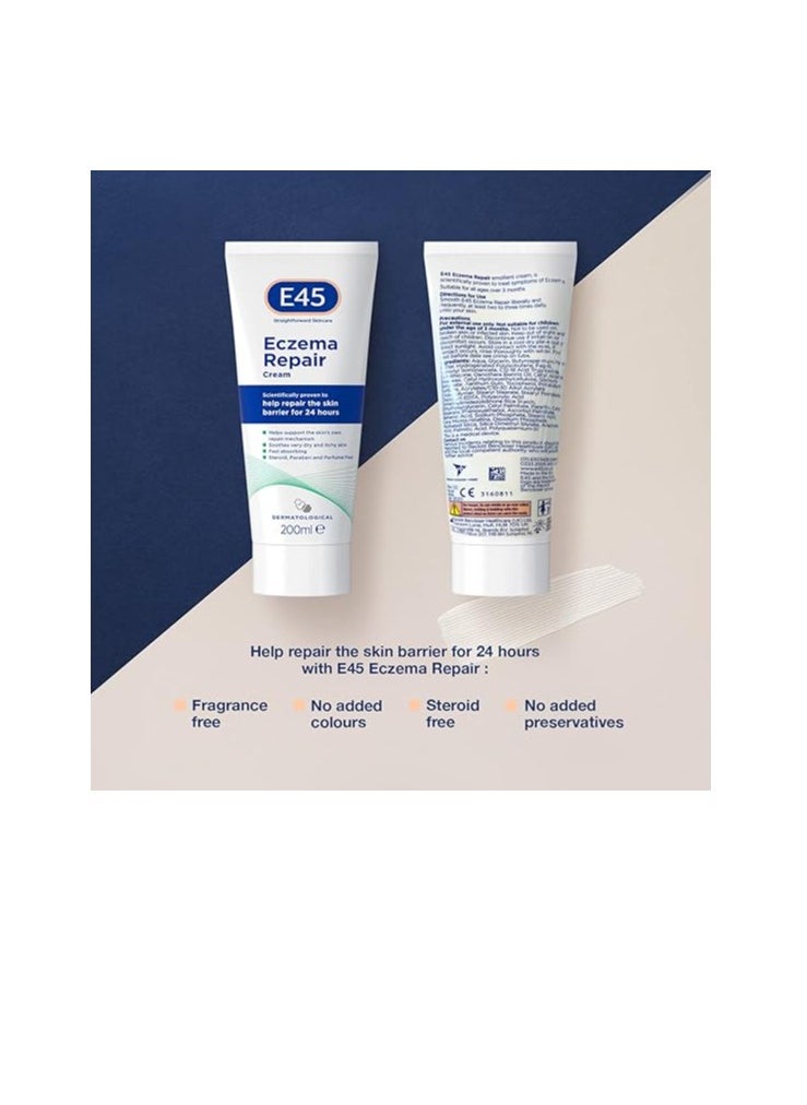 Repair Cream to Treat Symptoms of Eczema 200ml