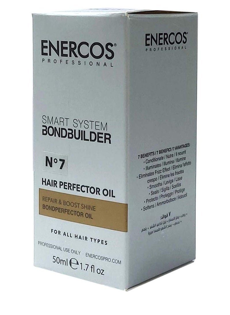 Professional Smart System Bond Builder Hair Perfector Oil No.7 - 50ml