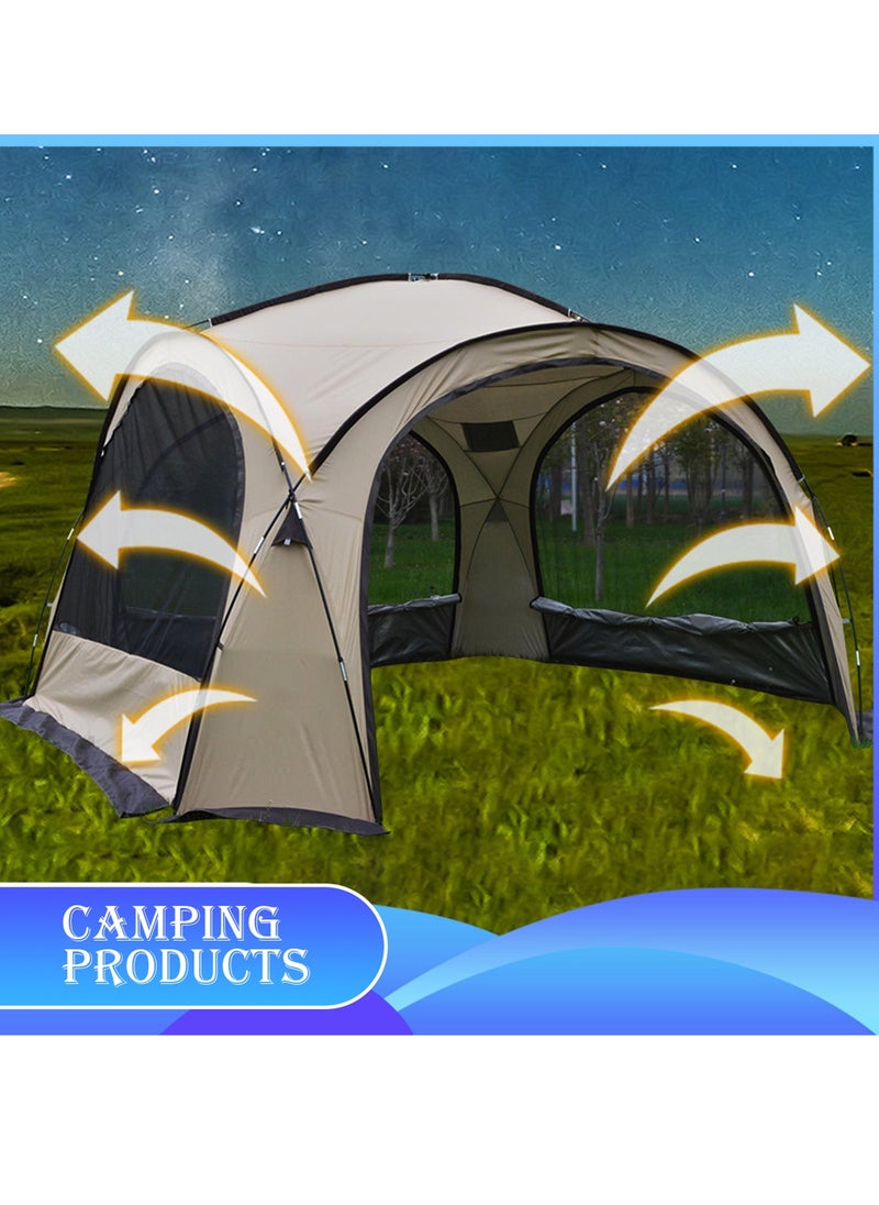 Weather-Resistant Camping Tent, Tent Automatic Instant Pop-Up Tent Lightweight Portable Tent Outdoor Camping Waterproof