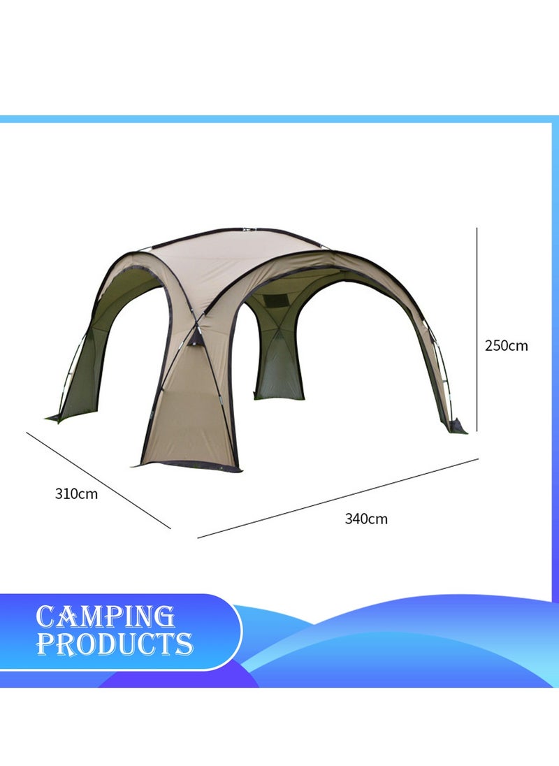 Weather-Resistant Camping Tent, Tent Automatic Instant Pop-Up Tent Lightweight Portable Tent Outdoor Camping Waterproof