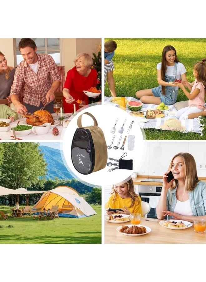 Portable Outdoor  Folding Cookware Set with Storage Bag No: easy-10p