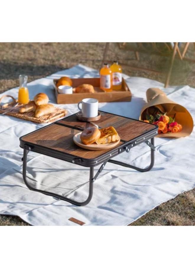 High Quality Outdoor Camping Table Aluminum Alloy Foldable Camping Table Size: 60*40cm