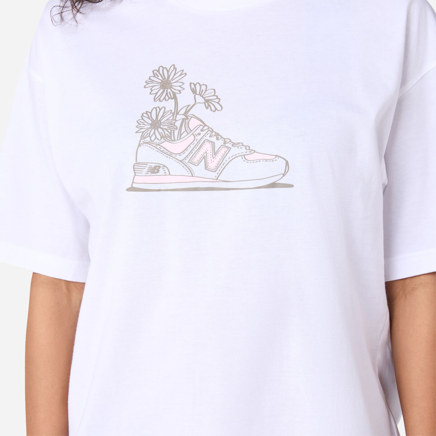 Women's Flower Graphic T-Shirt