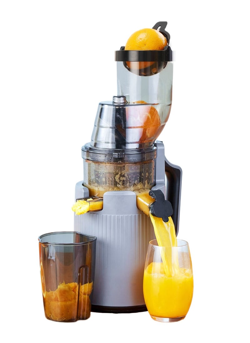 High-Performance Electric Juicer for Fruits and Vegetables | 200 Watts with Large 3.55 inch Caliber for Maximum Juice Yield Get free Gift