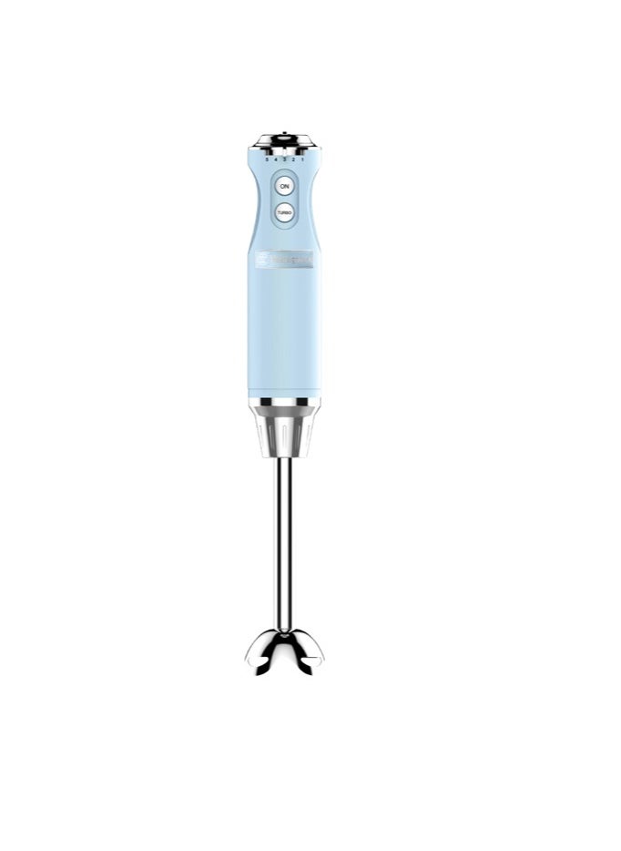 Retro Series Hand Blender - Blue | Stylish and Powerful Blender for Effortless Blending