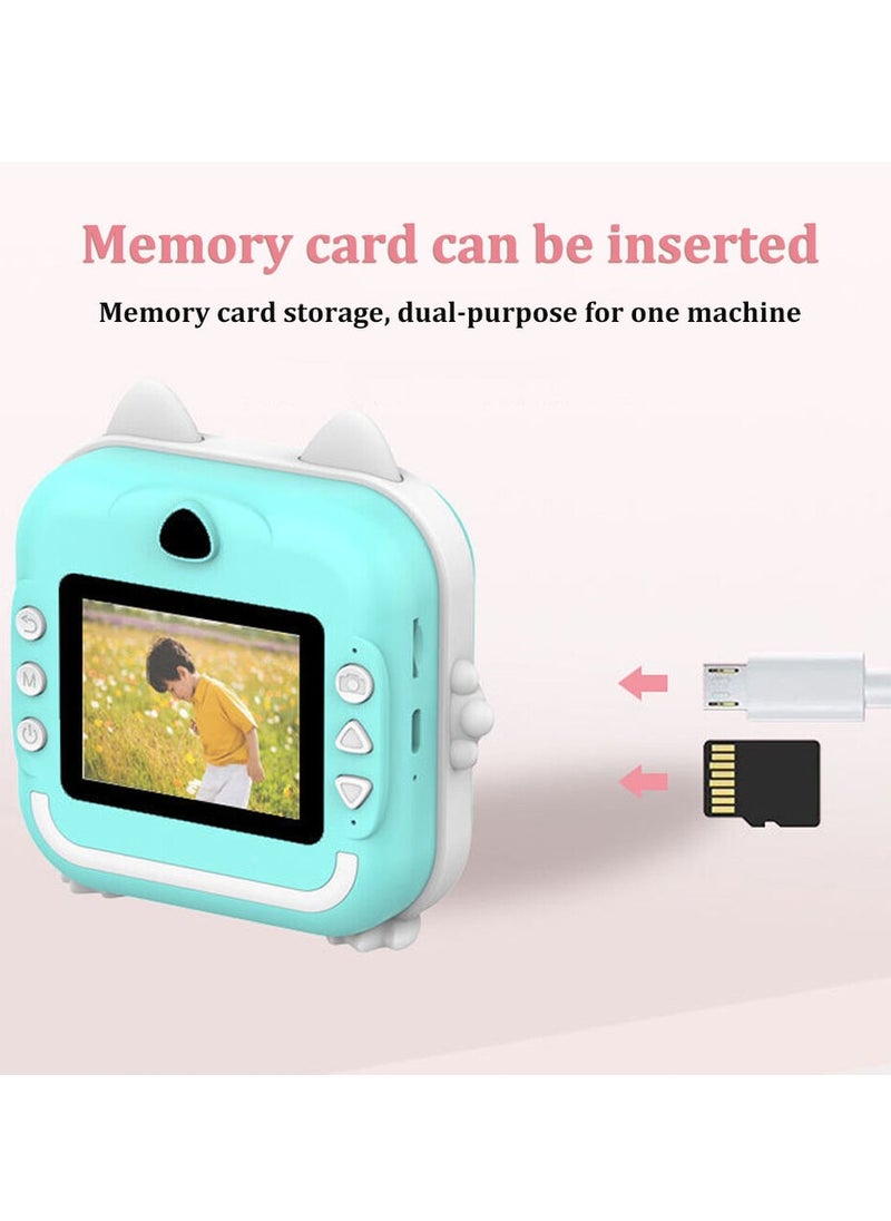 Instant Print Camera Printing Photo Kids Digital Camera