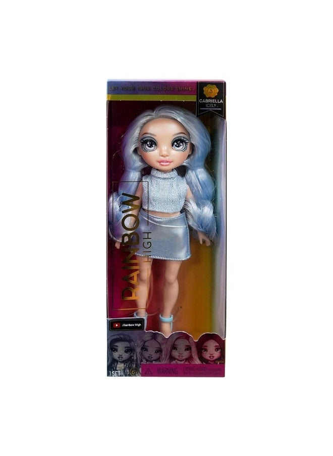 Rainbow High S3 Gabriella Icely Fashion Doll (28 cm, Light Blue)