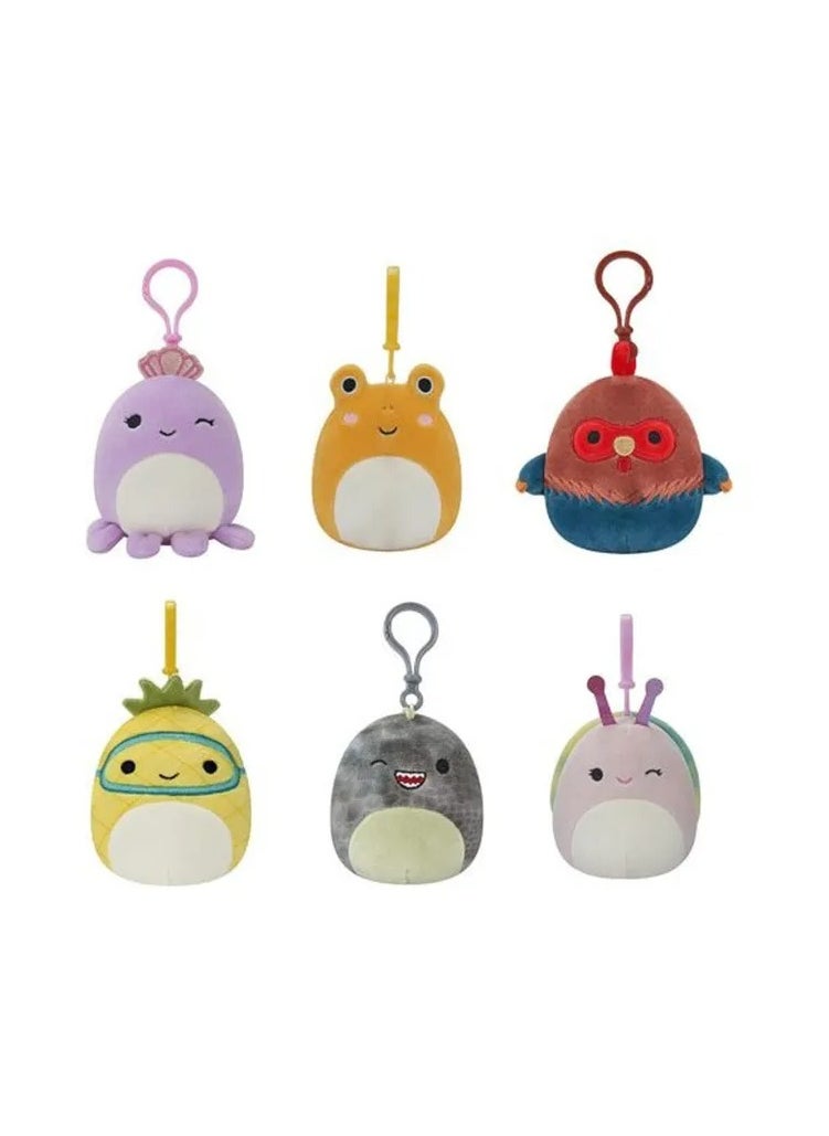 SQK 3.5IN SQUISHMALLOWS LITTLE PLUSH CLIP ONS ASSORTED