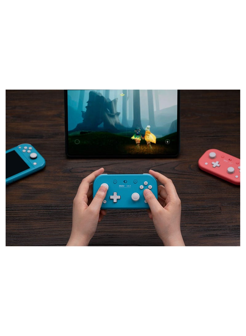 Lite 2 Bluetooth Gamepad for Switch, Switch Lite, Android and Raspberry Pi (Turquoise)