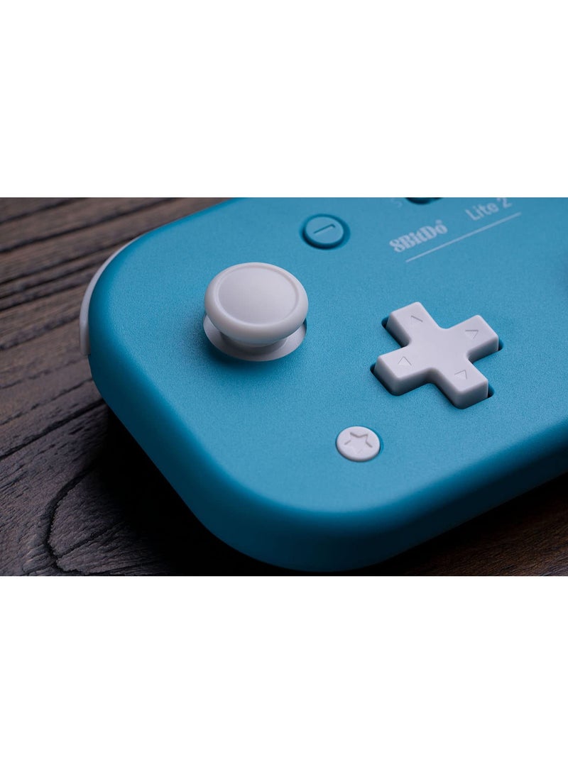 Lite 2 Bluetooth Gamepad for Switch, Switch Lite, Android and Raspberry Pi (Turquoise)