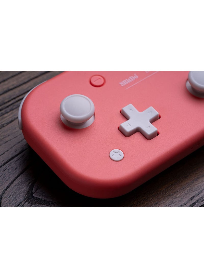 Lite 2 Bluetooth Gamepad for Switch, Switch Lite, Android and Raspberry Pink