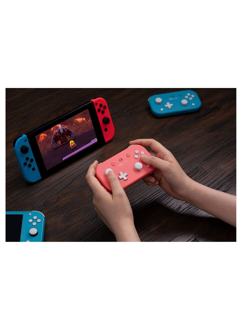 Lite 2 Bluetooth Gamepad for Switch, Switch Lite, Android and Raspberry Pink