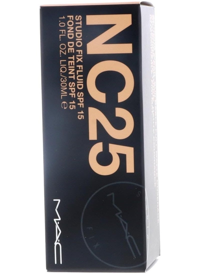 MAC Studio Fix Fluid SPF 15- NC25, 30ml