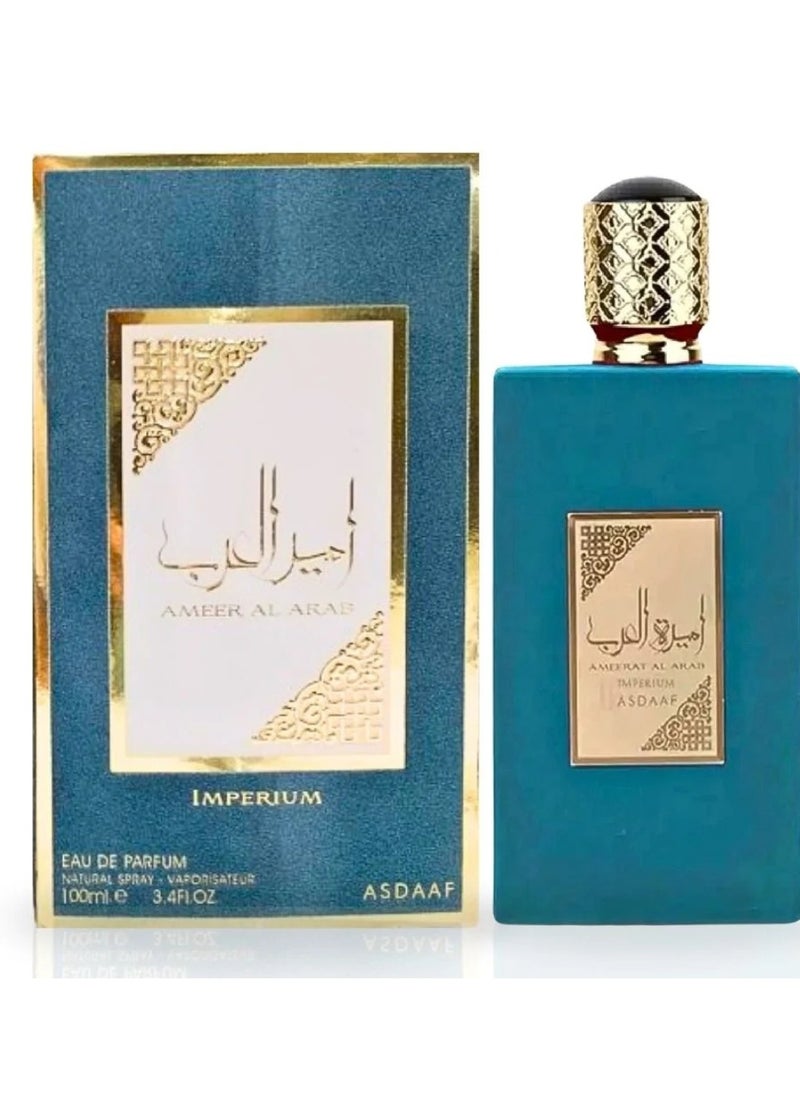 Lattafa Unisex Asdaaf Ameer Al Arab Imperium Eau de Parfum Spray, 3.4 oz🌟🌟🌟🌟🌟 (100ml)