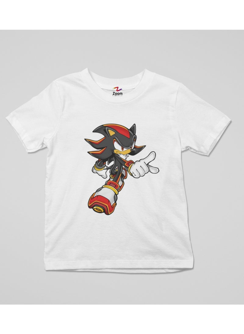 T-Shirts with Printed Sonic Design