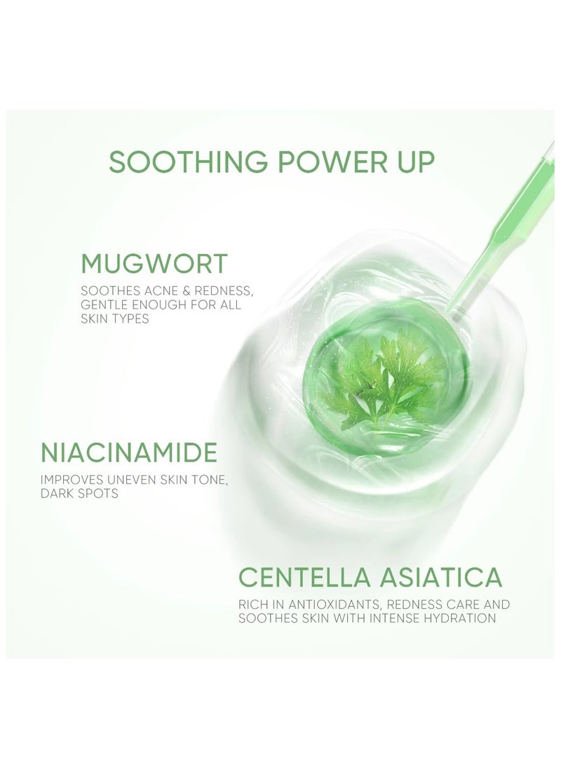 SKINTIFIC Mugwort Clay Mask Set: Includes 40g Mugwort Clay Stick Mask and 55g Anti-Pores & Acne Clay Mask – Deep Cleansing and Care for Smooth, Flawless Skin