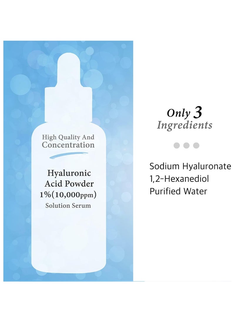 Cos De BAHA Pure Hyaluronic Acid 1% Powder Serum 2 Fl Oz