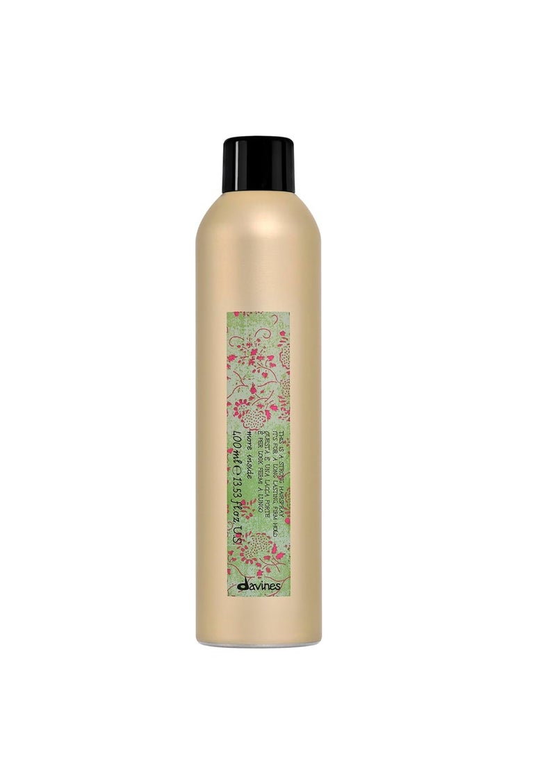 Davines This Is A Strong Hairspray | Humidity Control + Flexible Hold for All Day- Spray for All Weather + Hair Types, 12 Ounce