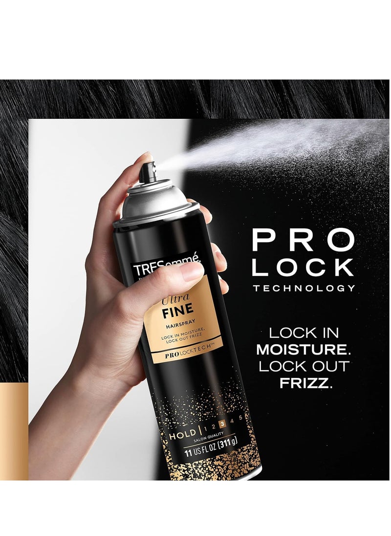 TRESemmé Ultra Fine Mist Hairspray For Flexible Hold Pack of 6 with Pro Lock Tech 11 oz