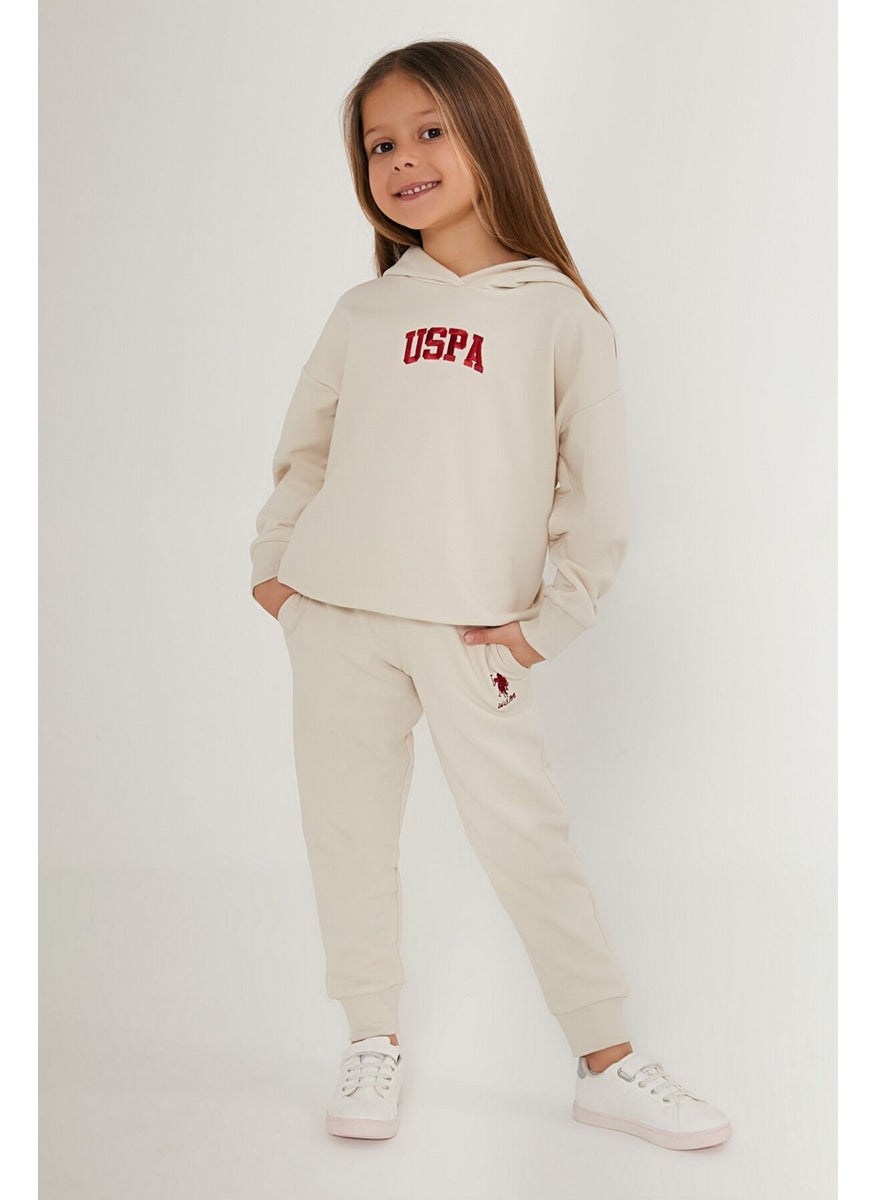 BASE. Polo Assn. Energy White Girl's Tracksuit Set