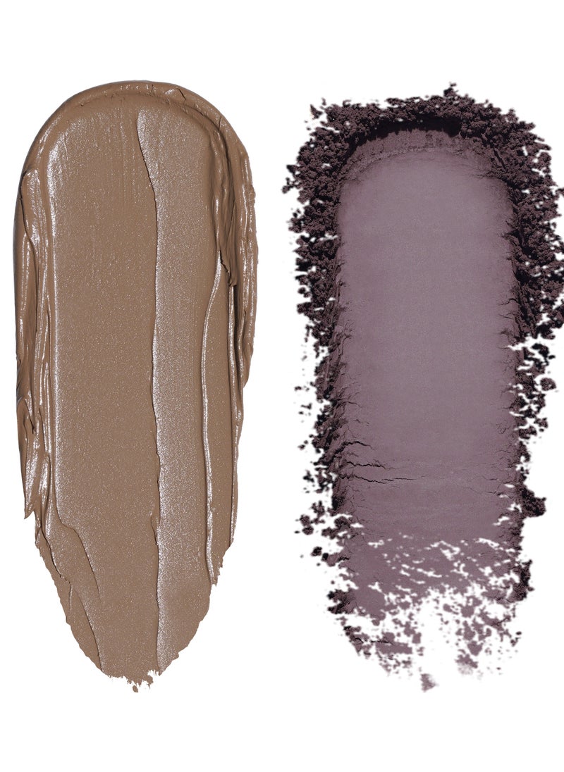 MAAKE Choco Coco Brow And Eye Perfect Finishing Compact - 3.2g