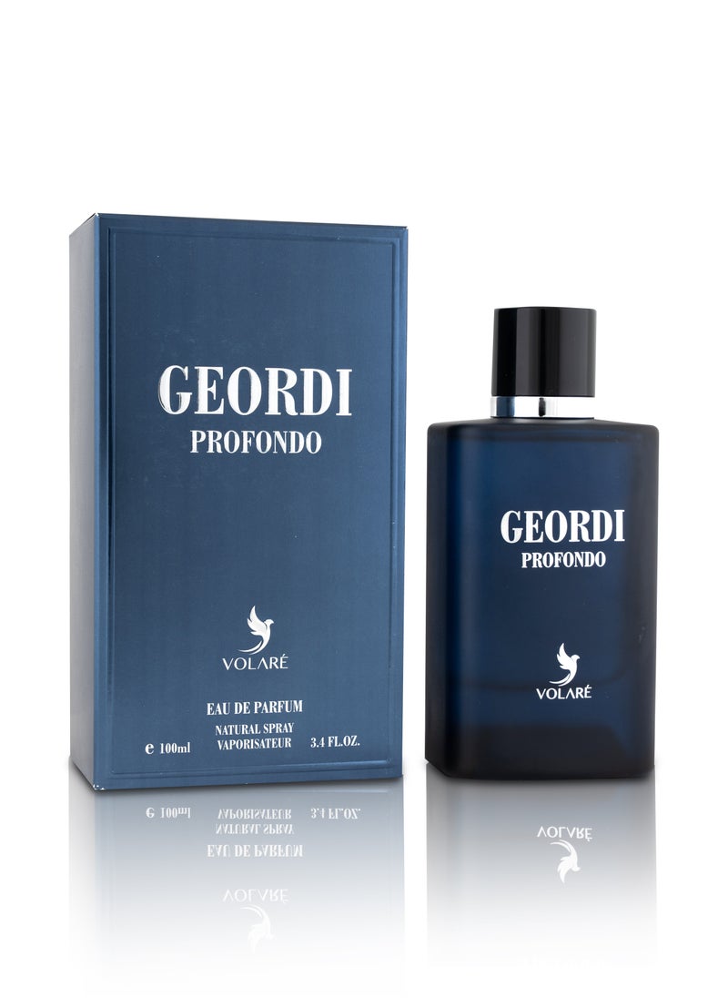 VOLARÉ Geordi Profondo, Eau De Parfum for Men - 100ml