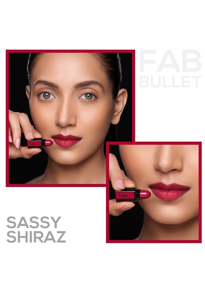 RENEE Lipstick L 04 Sassy Shiraz Matte