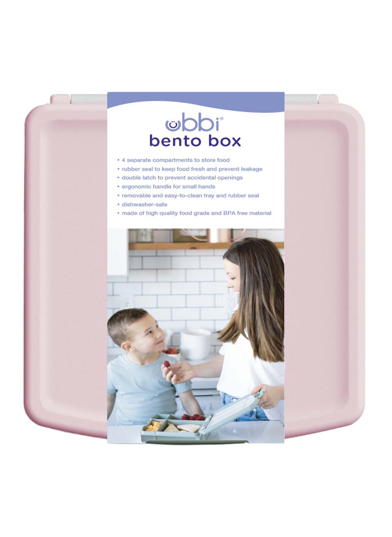 Ubbi - Bento Box Blush Pink