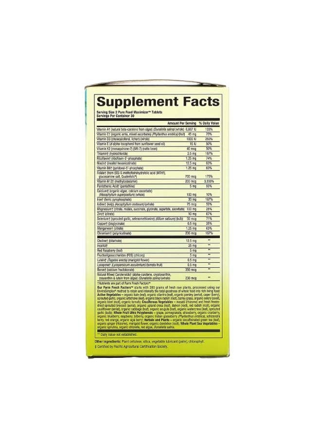 Whole Earth And Sea Women's Prenatal Multivitamin And Mineral 60 Tablets