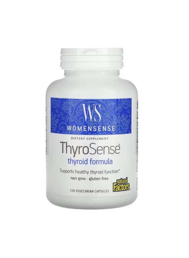 WomenSense ThyroSense Thyroid Formula 120 Vegetarian Capsules