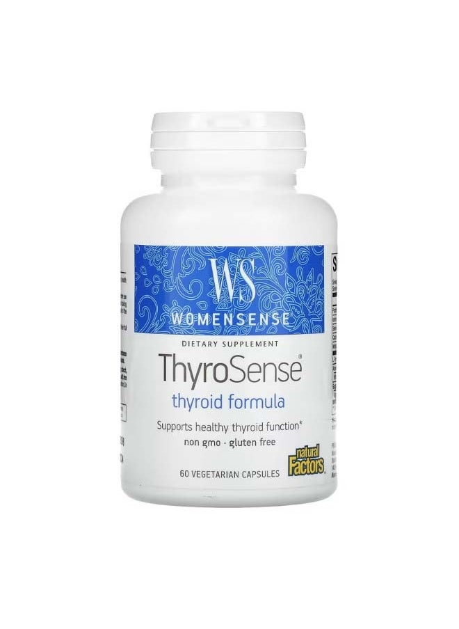 WomenSense ThyroSense Thyroid Formula 60 Vegetarians Capsules