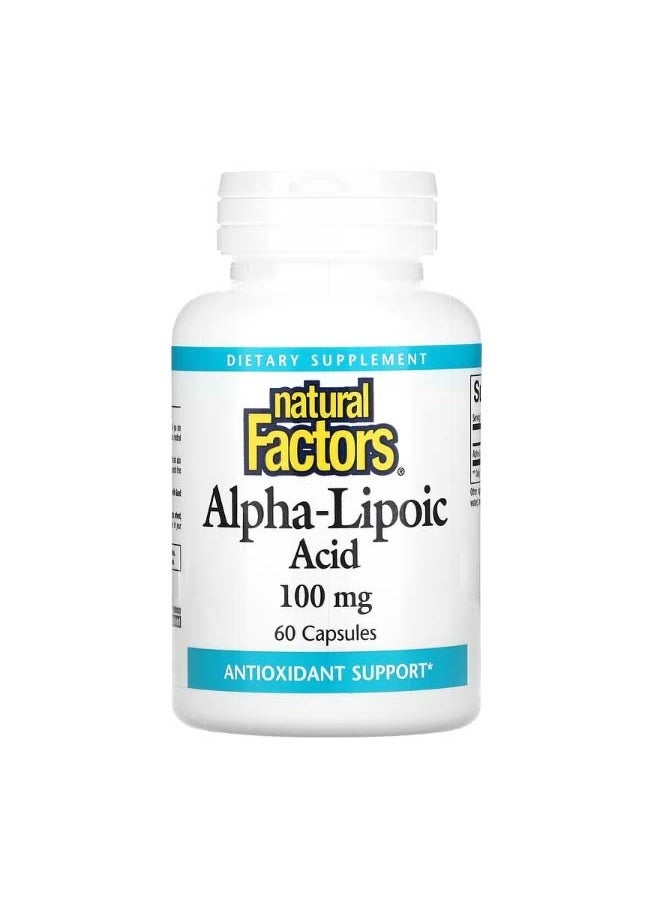 Alpha Lipoic Acid 100 mg 60 Capsules