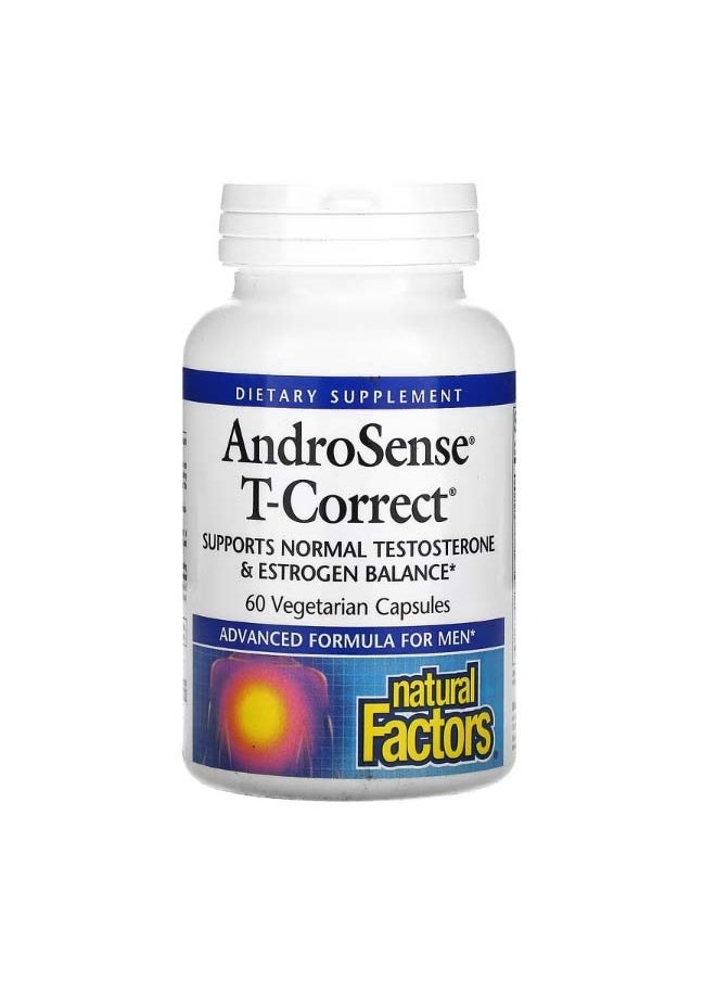 AndroSense T Correct 60 Vegetarian Capsules