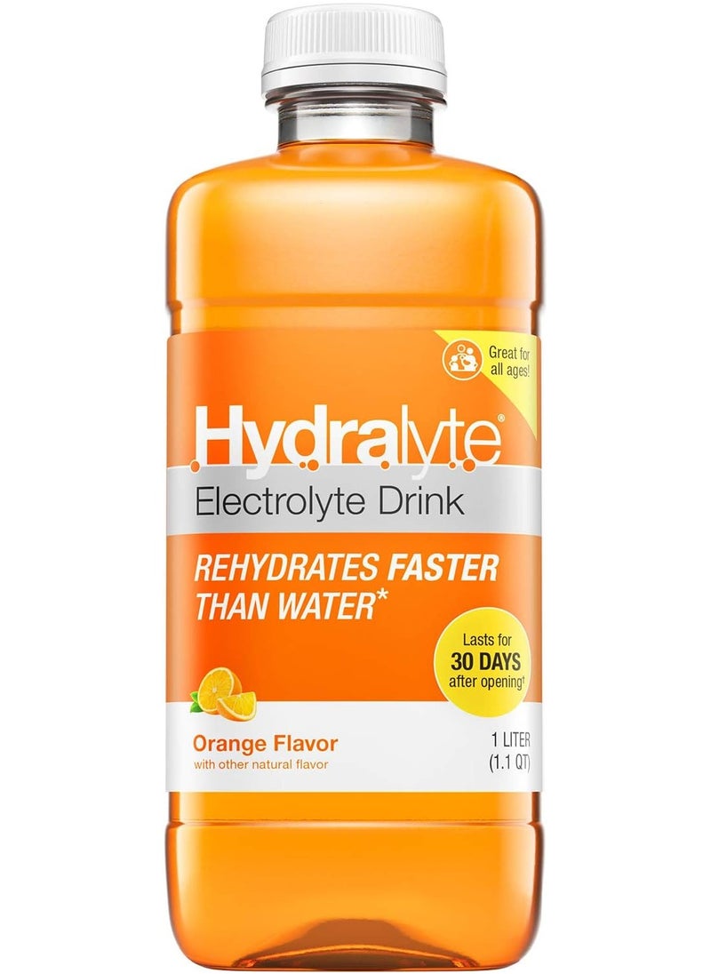 Electrolyte Drink Orange Flavor 1ltr