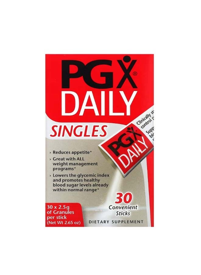 PGX Daily Singles 30 Convenient Sticks 2.5 g Each