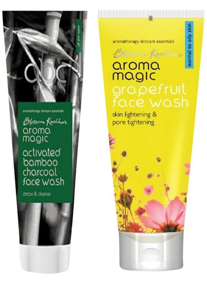 Face Wash 100 Ml (Charcoal) And Grapefruit Face Wash 100Ml