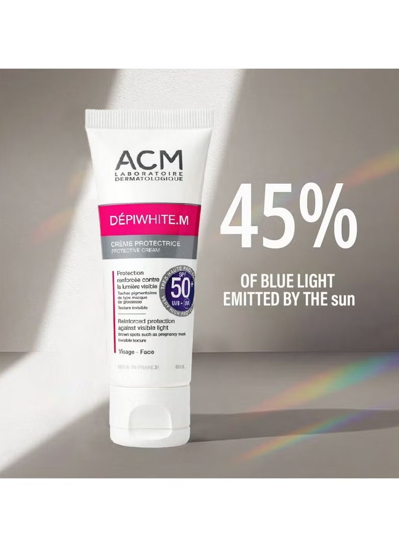 ACM Depiwhite M SPF50+ Face Sunscreen Cream With UVA + UVB + Blue light Protection 40ml