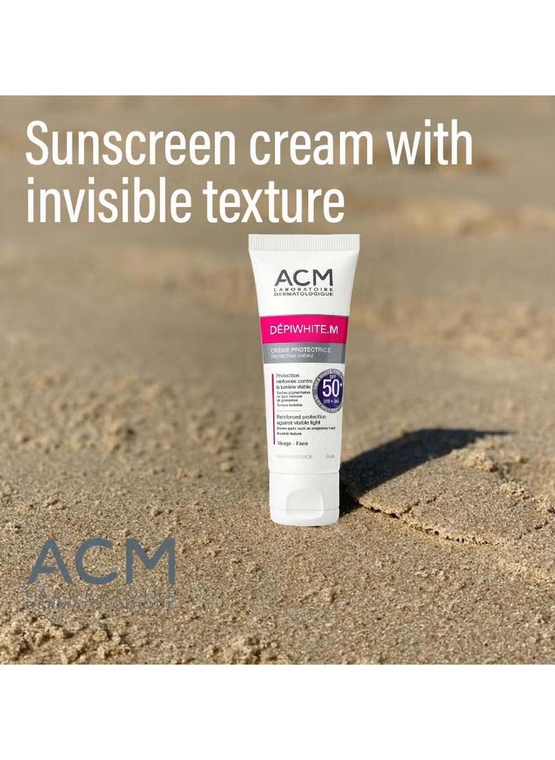 ACM Depiwhite M SPF50+ Face Sunscreen Cream With UVA + UVB + Blue light Protection 40ml