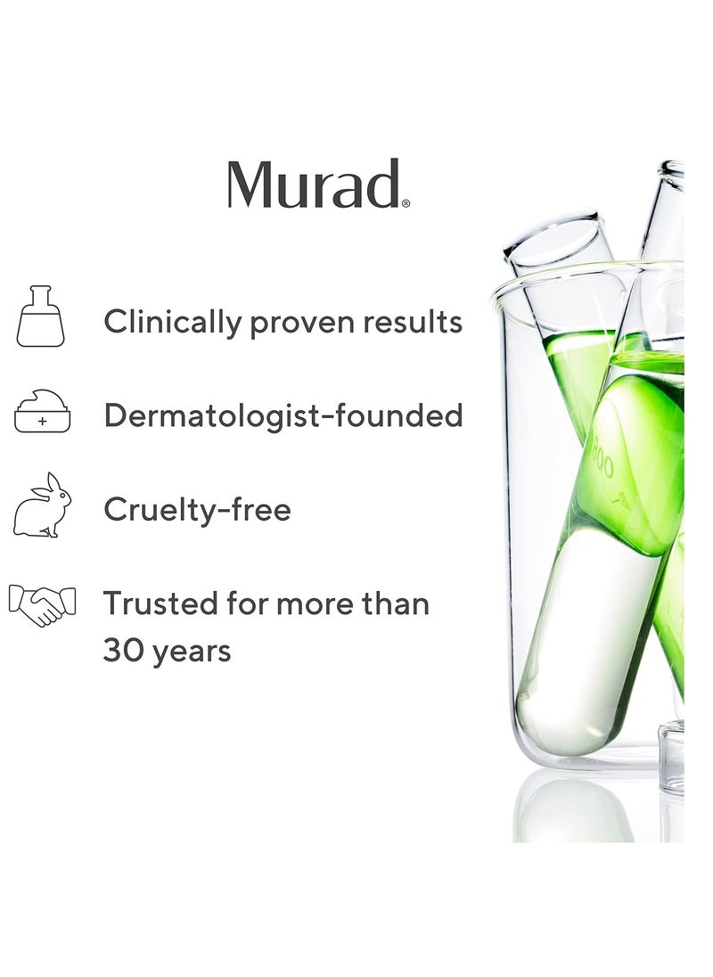 Murad Multi-Vitamin Clear Coat Sunscreen SPF 50 - Antioxidant-Rich Broad-Spectrum SPF with Vitamins C-F, Bio-Fermented Clary Sage & Chia Seed, Clear and Non-Comedogenic, For All Skin Types - 1.7 Fl Oz