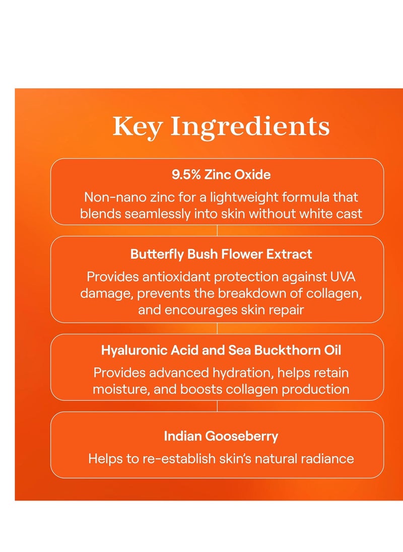 Live Tinted Hueguard Skin Tint SPF 50 - Tinted Mineral Sunscreen with Light-Medium Buildable Coverage With a Hydrating and Radiant Finish - Water and Sweat Resistant, 1.35 fl oz - Shade 05