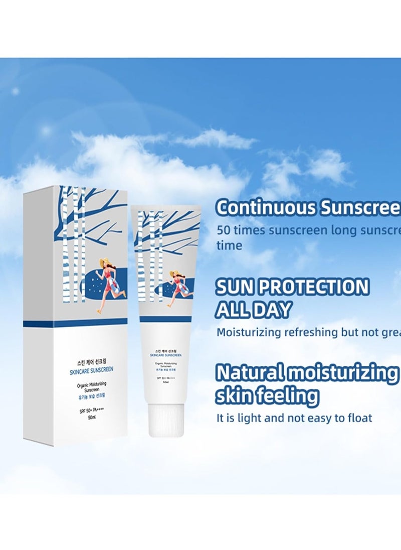 Relief Facial Sunscreen SPF50+ - Nourishing Skin Protection and UV Defense for All Skin Types | Korean Formula Skin Care Solution From China